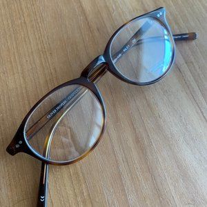 $549 Oliver Peoples Riley Eyeglass Glasses Frames